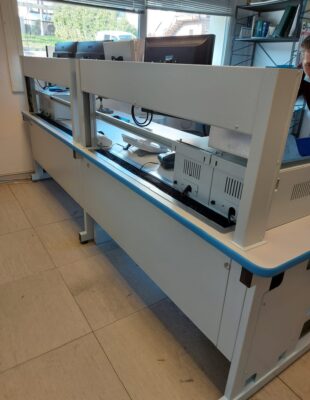 Bancone Operativo rear Sala Controllo Bancone Operativo rear Sala Controllo